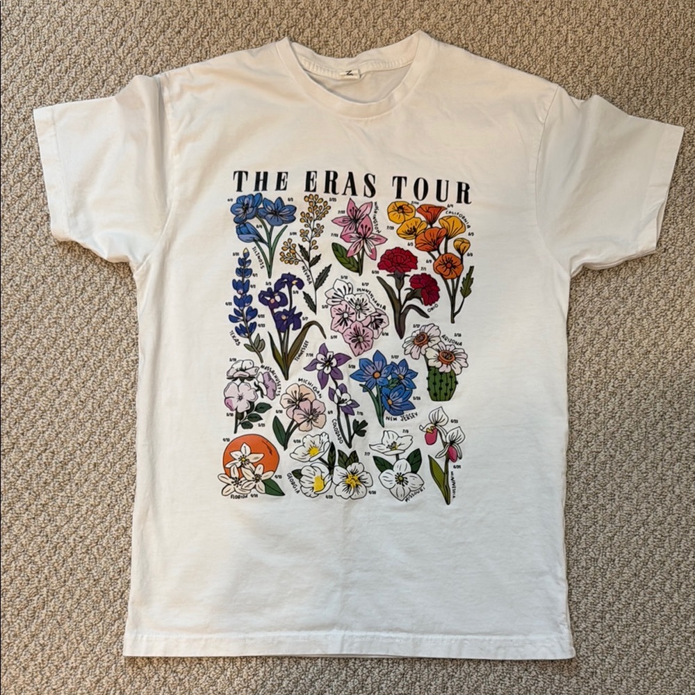 Eras Tour Floral Shirt